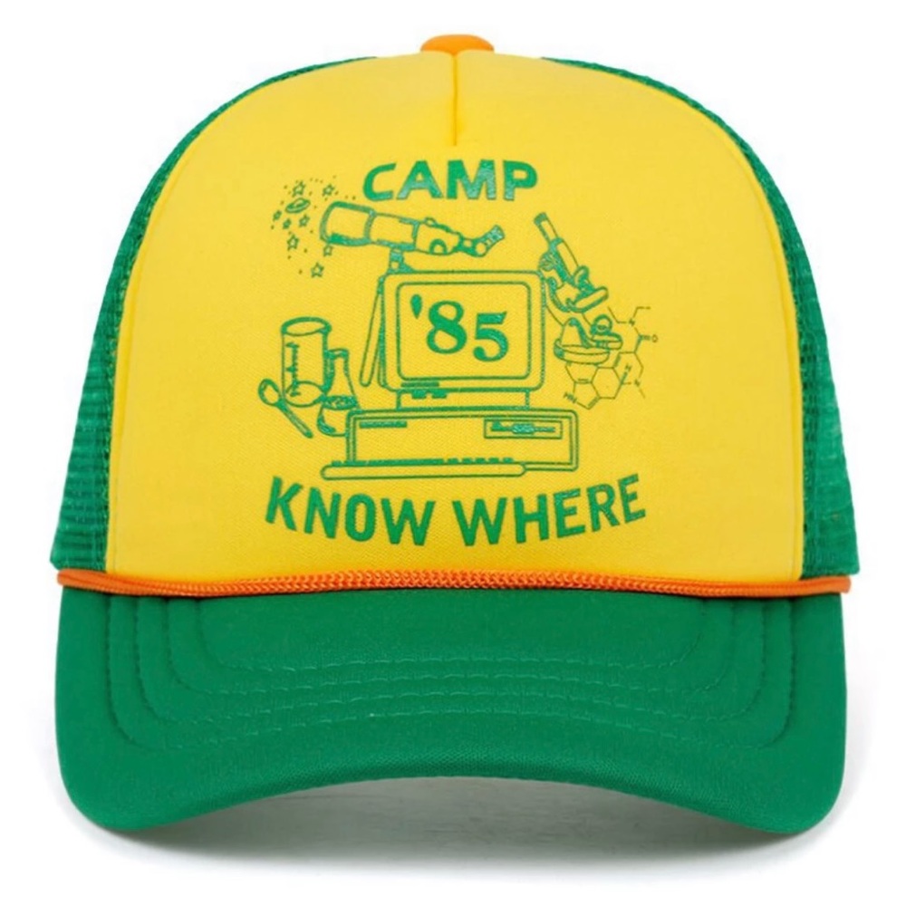 STRANGER THINGS Camp Know Where hat